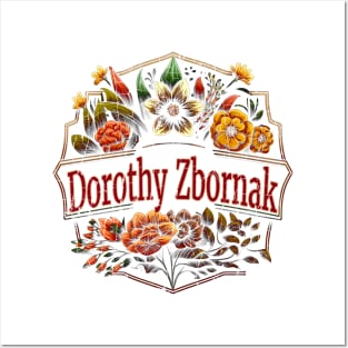 Flower Vintage Zbornak Posters and Art